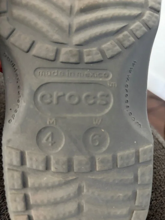 CROCS Gray Unisex Slip-On Clog - Picture 4 of 4